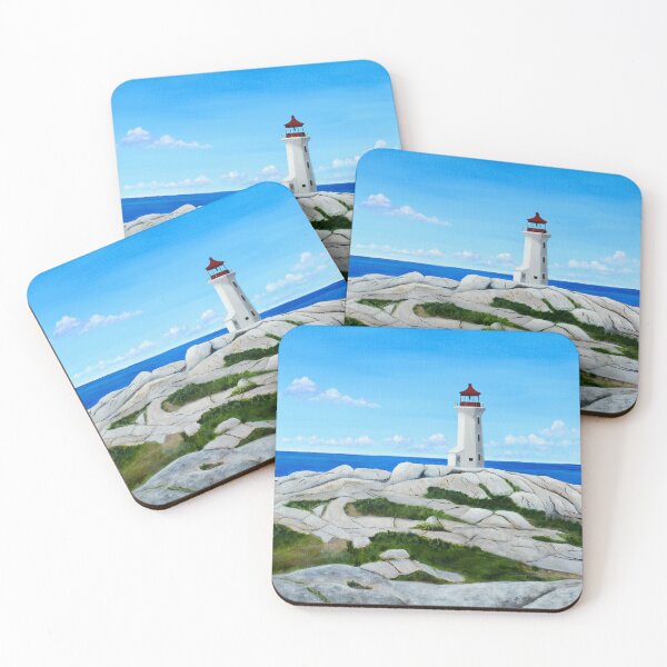 Item preview, Peggys Cove Lighthouse, Nova Scotia designed and sold by M.E.Mackenzie Art.