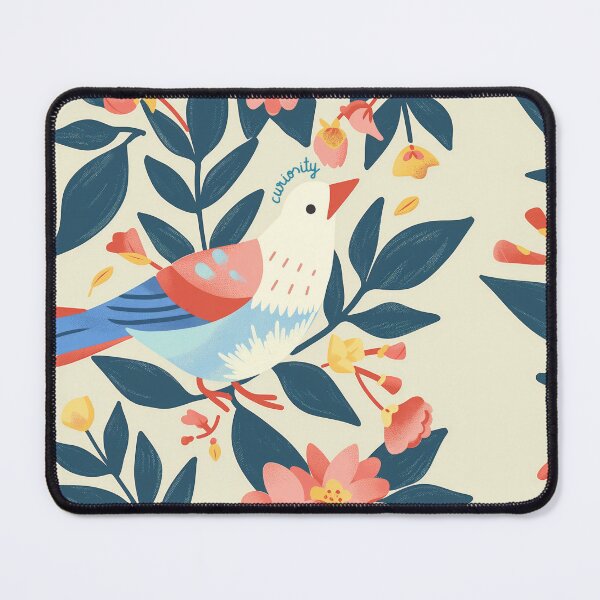 Item preview, Garden Melodies: Birds with the Heart of Curiosity designed and sold by Gourmet Neko Art | .