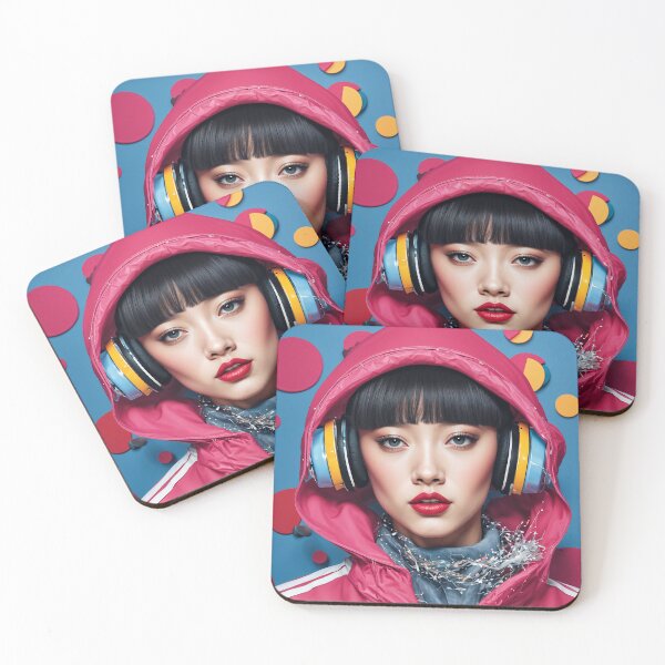 Item preview, Cool K-Pop Woman designed and sold by bgrzblkdigital.