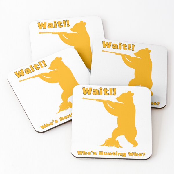 Artikelvorschau, Warten!! Wem jagt wen? entworfen und verkauft von BnSDesigns.