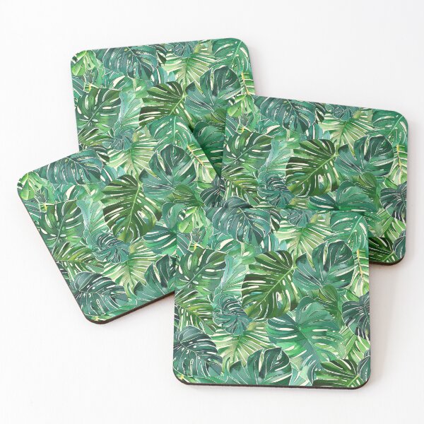Item preview, Monstera leaf pattern seamless digital arts designed and sold by Panom Suavichien.