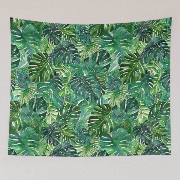 Item preview, Monstera leaf pattern seamless digital arts designed and sold by Panom Suavichien.