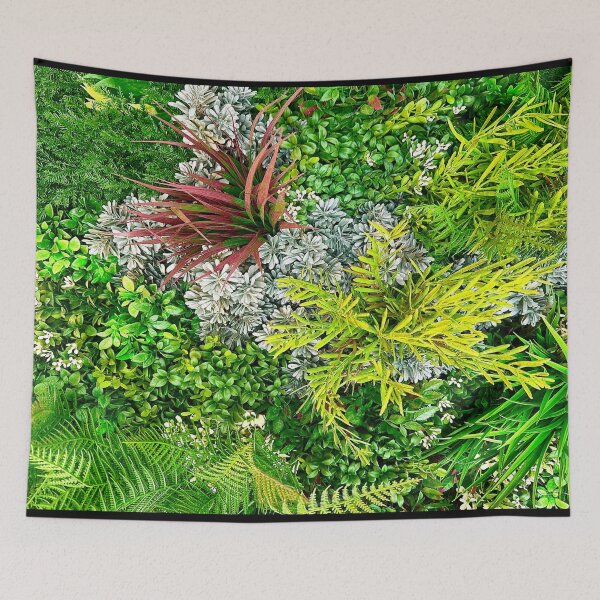 Item preview, Beautiful Green Plants Garden Wall with stunning Ferns designed and sold by greenflashwear.