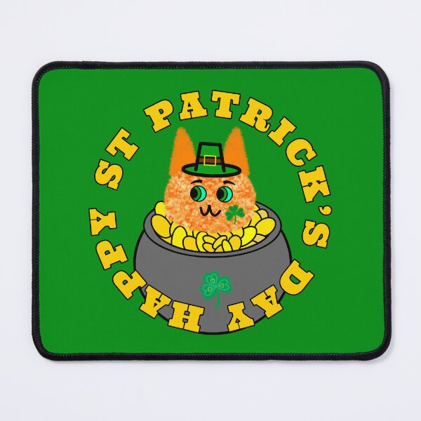 Item preview, St Patrick’s Lucky Leprechaun Cat designed and sold by chowlet.