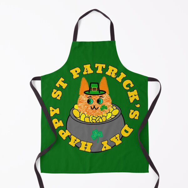 Item preview, St Patrick’s Lucky Leprechaun Cat designed and sold by chowlet.