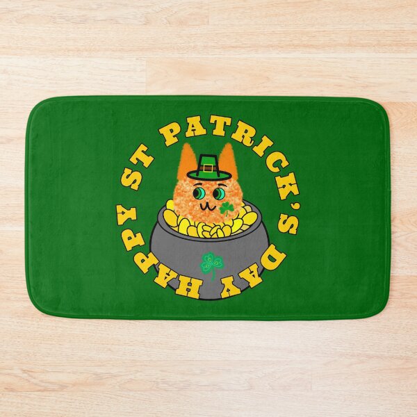 Item preview, St Patrick’s Lucky Leprechaun Cat designed and sold by chowlet.