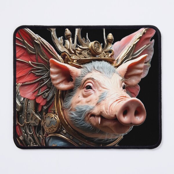 Item preview, Well, It Finally Happened: "When Pigs Fly" Is...Right Now. (version of design with No Text) designed and sold by markmm9.