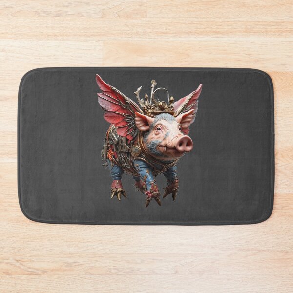 Item preview, Well, It Finally Happened: "When Pigs Fly" Is...Right Now. (version of design with No Text) designed and sold by markmm9.