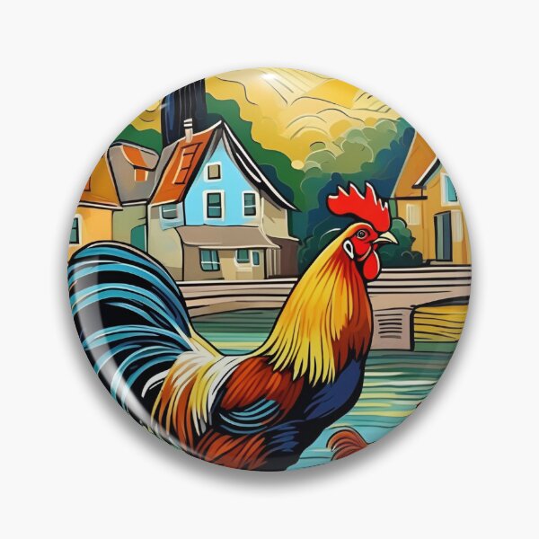 Item preview, Cute Rooster Family on River Bend Zoo Pals designed and sold by sportsimpact.