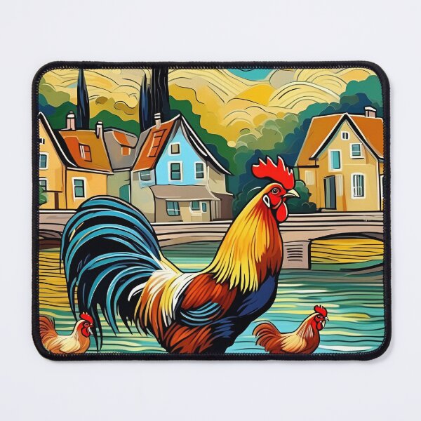 Item preview, Cute Rooster Family on River Bend Zoo Pals designed and sold by sportsimpact.