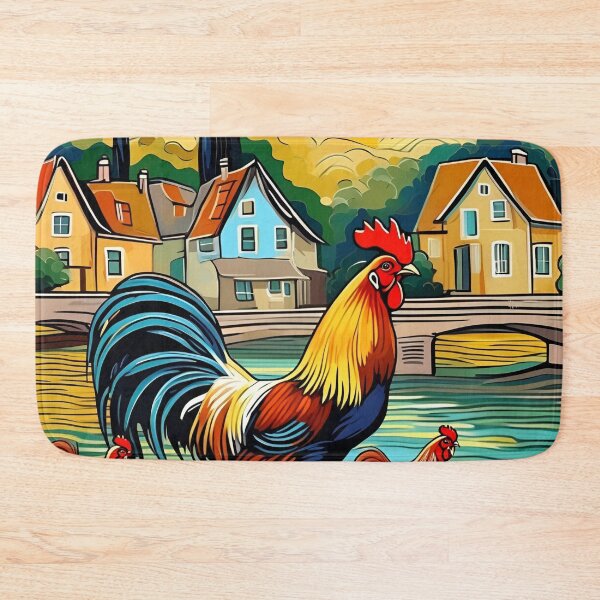 Item preview, Cute Rooster Family on River Bend Zoo Pals designed and sold by sportsimpact.