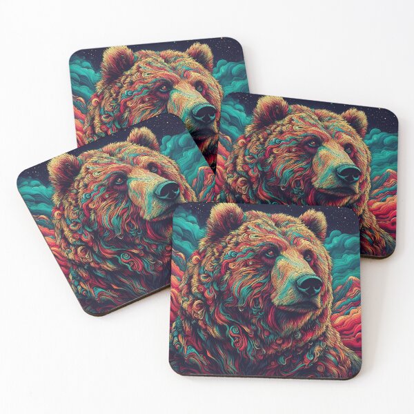 Artikelvorschau, Grizzly Art #8 | Grizzly-Liebhaber entworfen und verkauft von ksgraphics222.