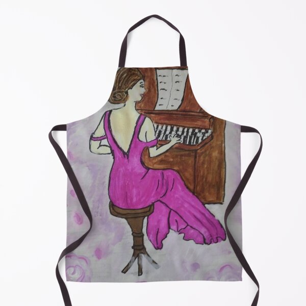 Item preview, woman,playing,the,piano designed and sold by Valeriartist.