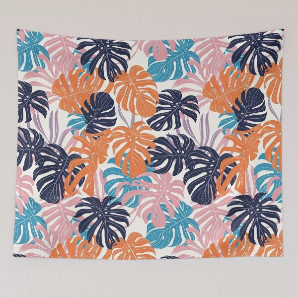 Item preview, Monstera leaf pattern seamless digital arts designed and sold by Panom Suavichien.