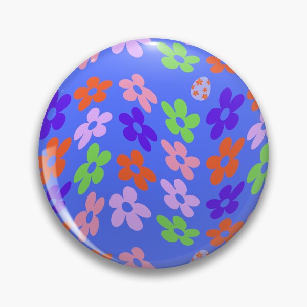 Item preview, Easter: Pastel Spring Time Flowers and Easter Egg Pattern designed and sold by TaraTs.