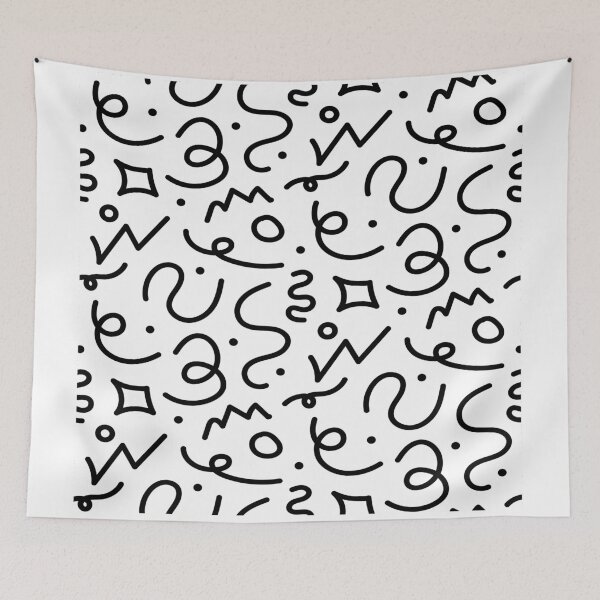 Item preview, Hand drawn Doodles Abstract Shapes designed and sold by Paper Hearteu.