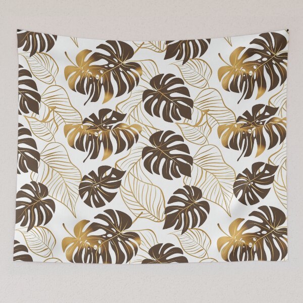 Item preview, Monstera leaf pattern seamless digital arts designed and sold by Panom Suavichien.