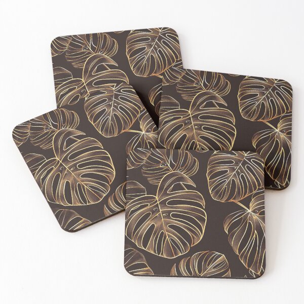 Item preview, Monstera leaf pattern seamless digital arts designed and sold by Panom Suavichien.