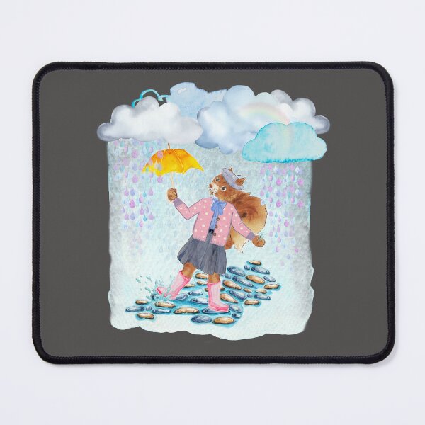 Item preview, Rainy Day Squirrel designed and sold by SparklefilthStudios.
