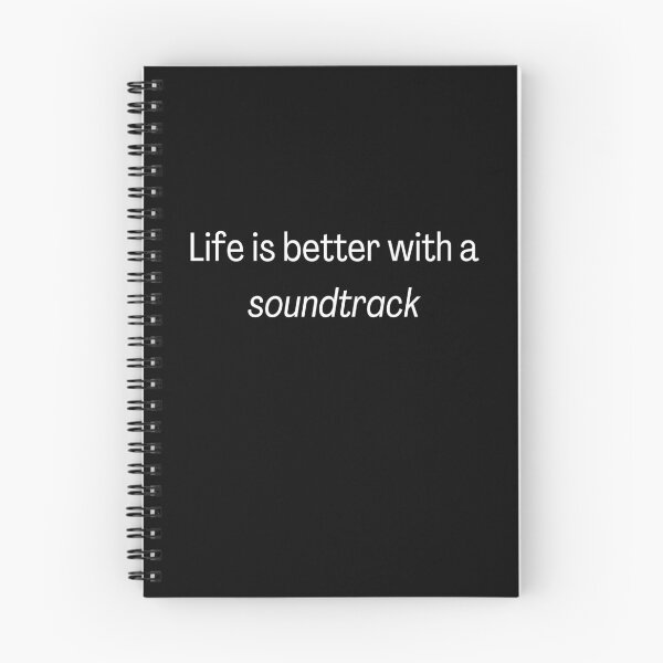 Item preview, Life is better with a soundtrack designed and sold by ZampCart.