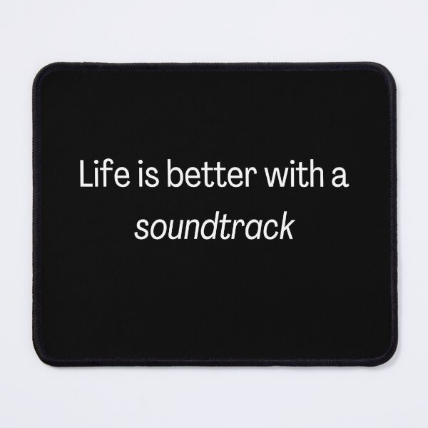 Item preview, Life is better with a soundtrack designed and sold by ZampCart.