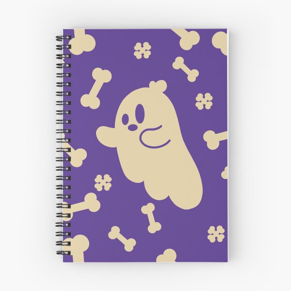 Item preview, Cute Halloween Ghost Pattern designed and sold by JollyGoodDoodle.