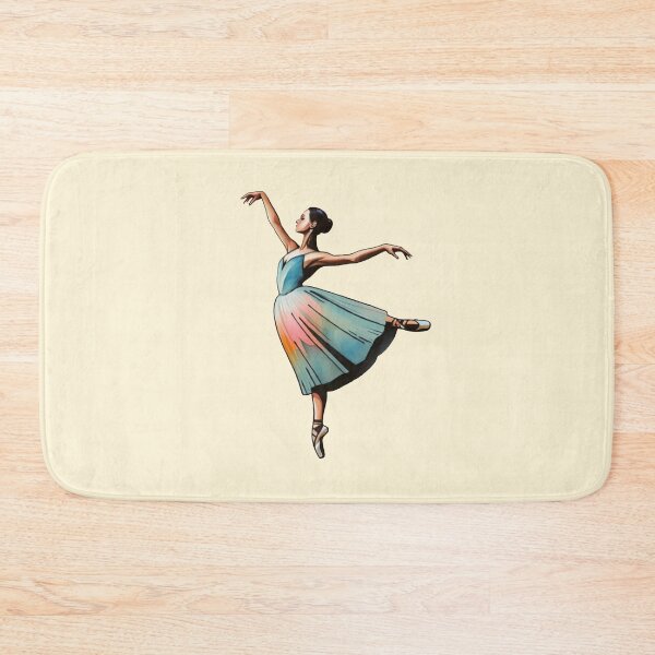 Item preview, Ballet dreams: prima ballerina in pose designed and sold by MoxisWatercolor.