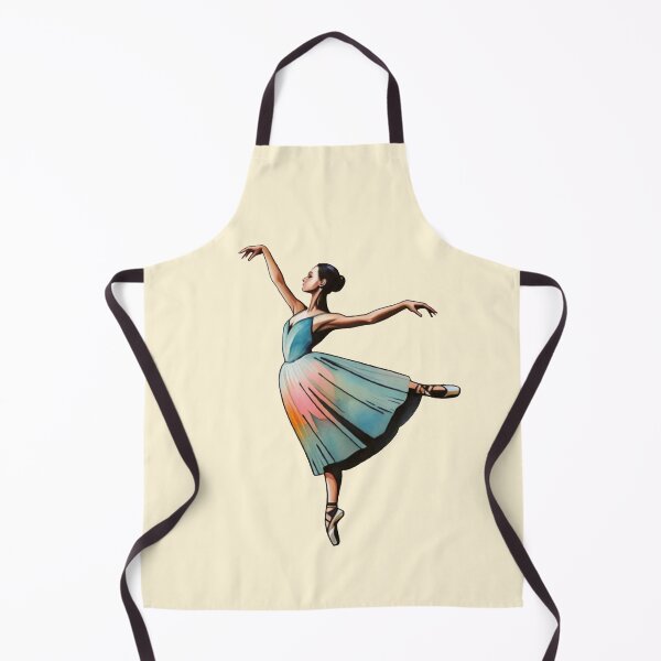 Item preview, Ballet dreams: prima ballerina in pose designed and sold by MoxisWatercolor.