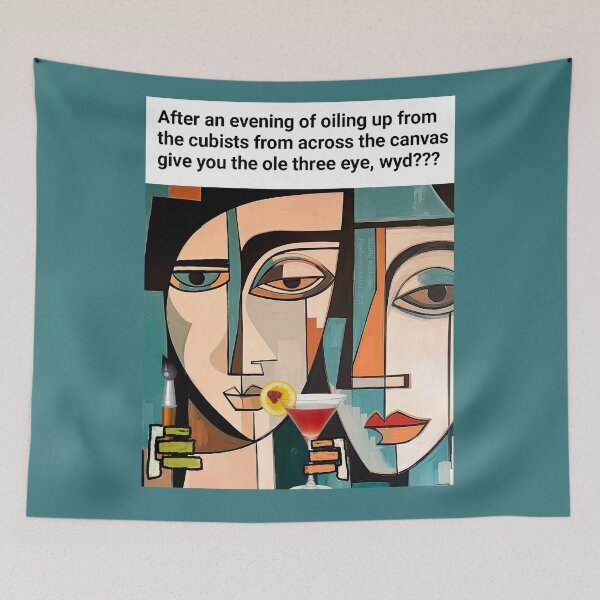 Item preview, Couple from across the museum bar designed and sold by reallypathetic.
