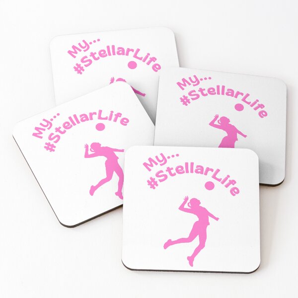 Item preview, My #StellarLife Woman Volleyball Player designed and sold by BnSDesigns.