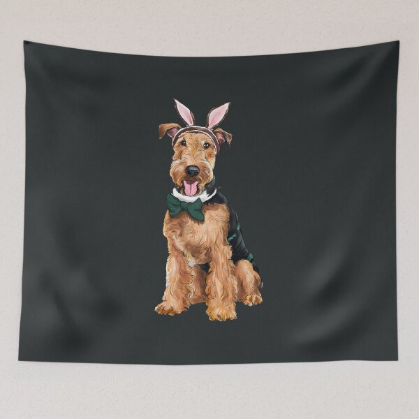 Item preview, Easter Terrier Dog with Bunny Ears designed and sold by Dog Terrier Lovers.
