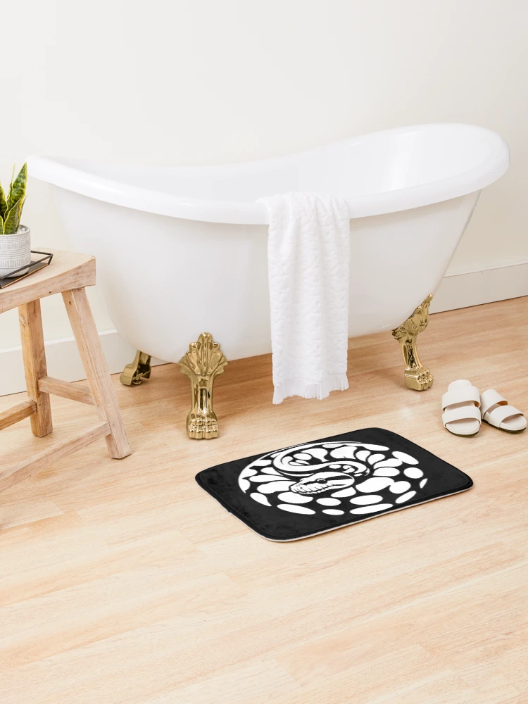 Thumbnail 2 of 6, Bath Mat, Ball python designed and sold by Batshirt.