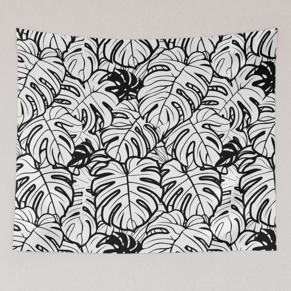 Item preview, Monstera leaf pattern seamless digital arts designed and sold by Panom Suavichien.