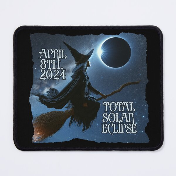 Item preview, Witch - Total Solar Eclipse 2024 designed and sold by SeledineArt.