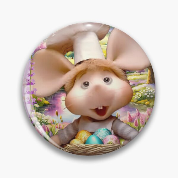 Item preview, Happy Easter from Topo Gigio in Portuguese - Feliz Páscoa designed and sold by DreamyEscapism.