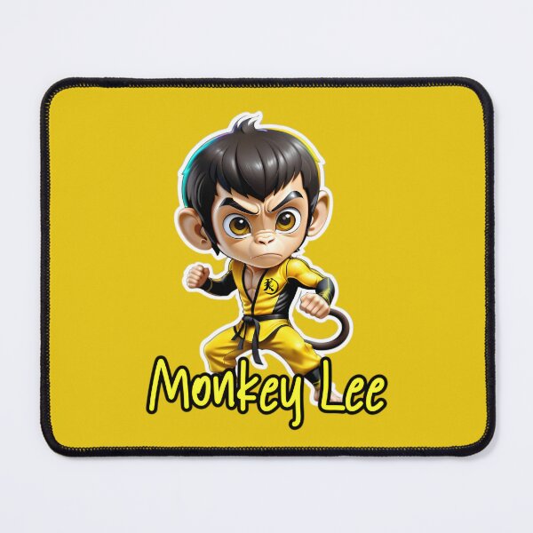 Item preview, Funny Kung Fu Master Monkey Lee designed and sold by TheArtOfPat.