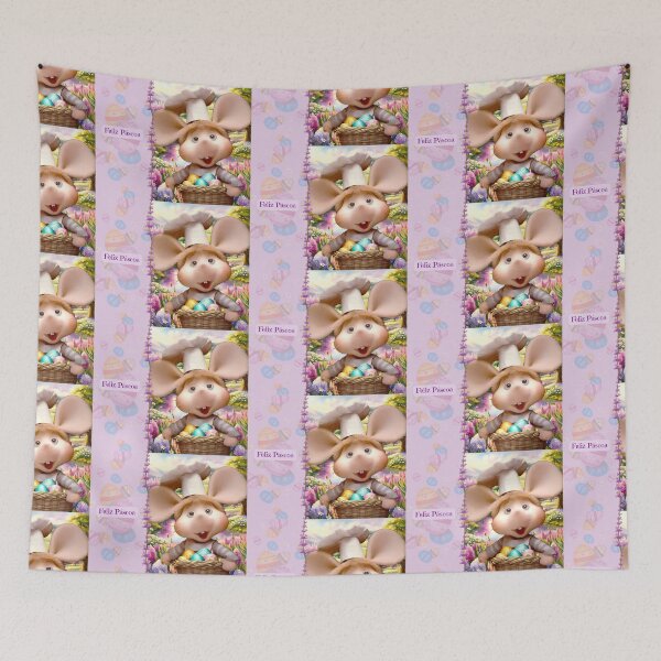 Item preview, Happy Easter from Topo Gigio in Portuguese - Feliz Páscoa designed and sold by DreamyEscapism.
