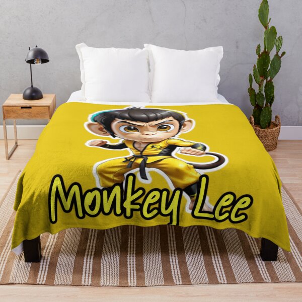 Item preview, Funny Kung Fu Master Monkey Lee designed and sold by TheArtOfPat.