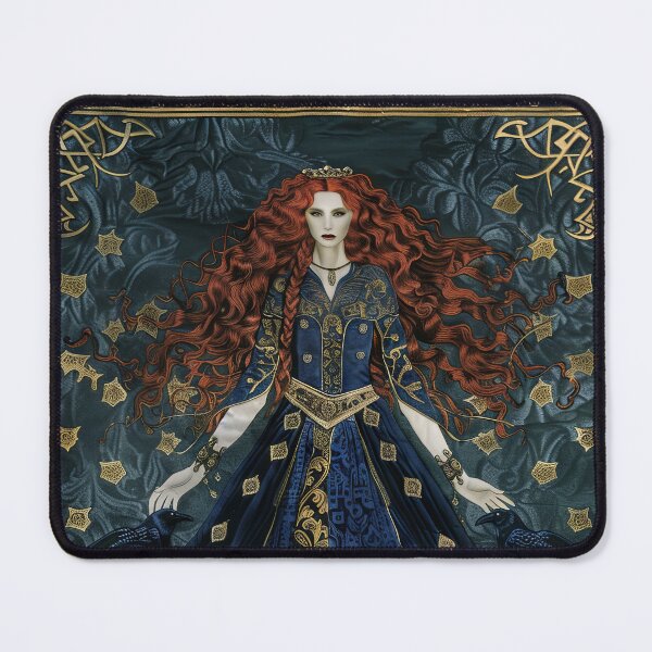 Item preview, Morrigan Macha with Ravens (Variation) designed and sold by OccultDreams.