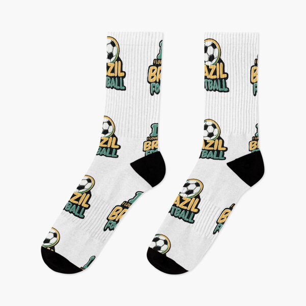 Item preview, i love brazil football designed and sold by StellarValor.