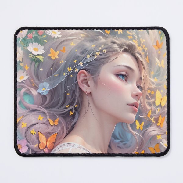Item preview, Elara - Forest Princess Dreams: Anime Magic in Pastel designed and sold by BPMagic.