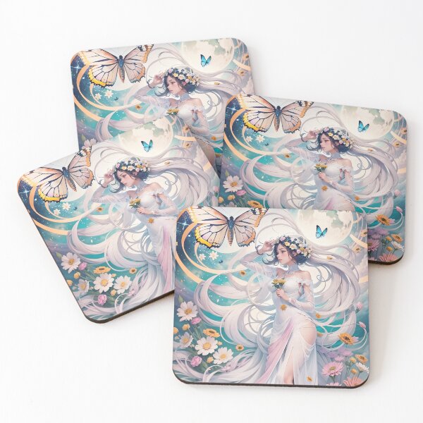 Item preview, Seraphina - Forest Princess Dreams: Anime Magic in Pastel designed and sold by BPMagic.