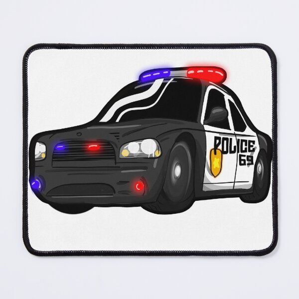 Item preview, Police Cop Car designed and sold by MonkiFlipp.