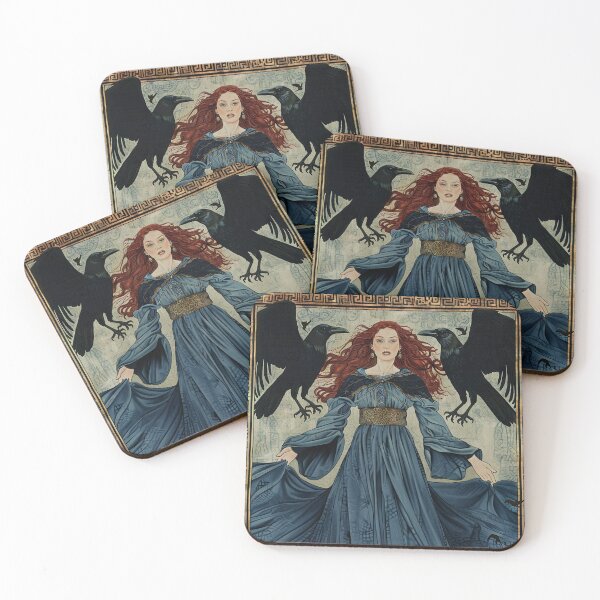 Item preview, The Morrigan (Variation 2) designed and sold by OccultDreams.