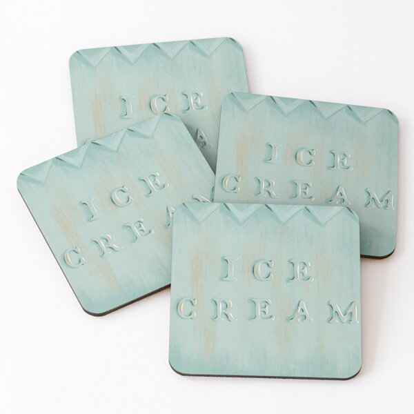 Item preview, Vintage Ice Cream Ceramic - Painting designed and sold by Pilar Bidó.