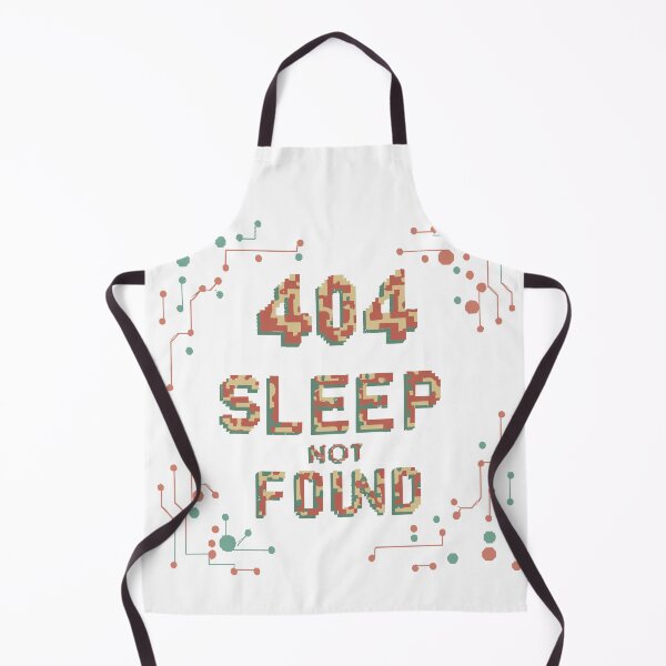 Item preview, 404 Sleep Not Found: Digital Pixel Typography Design designed and sold by HahaHandlesHub.