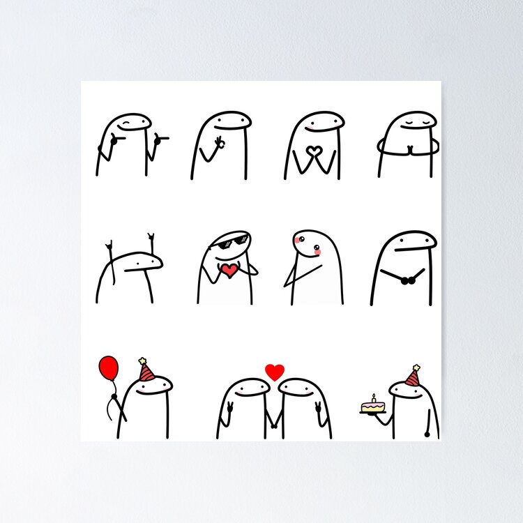 Flork meme pack Sticker