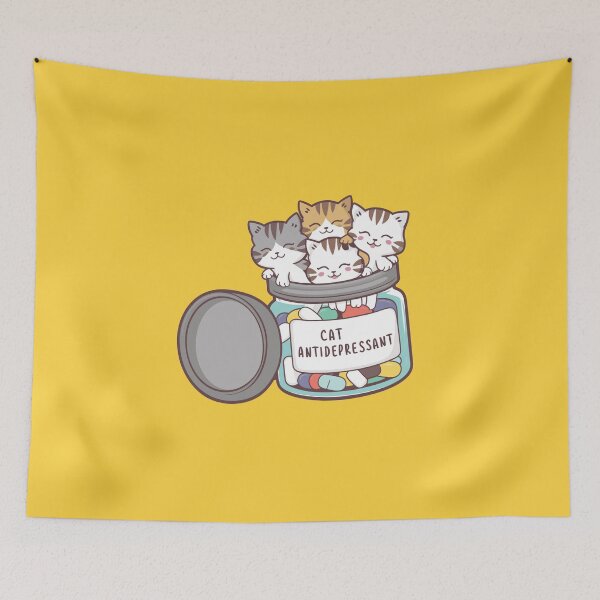 Item preview, Cat Antidepressant designed and sold by MaateoDesign.