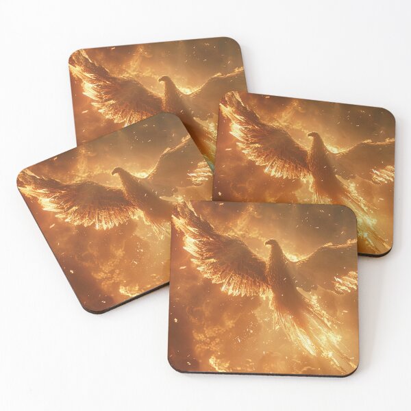 Item preview, Fiery Phoenix Rising designed and sold by OccultDreams.