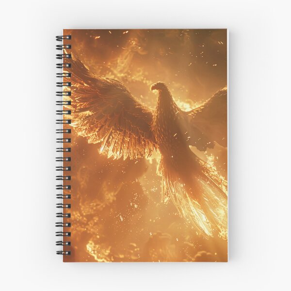 Item preview, Fiery Phoenix Rising designed and sold by OccultDreams.